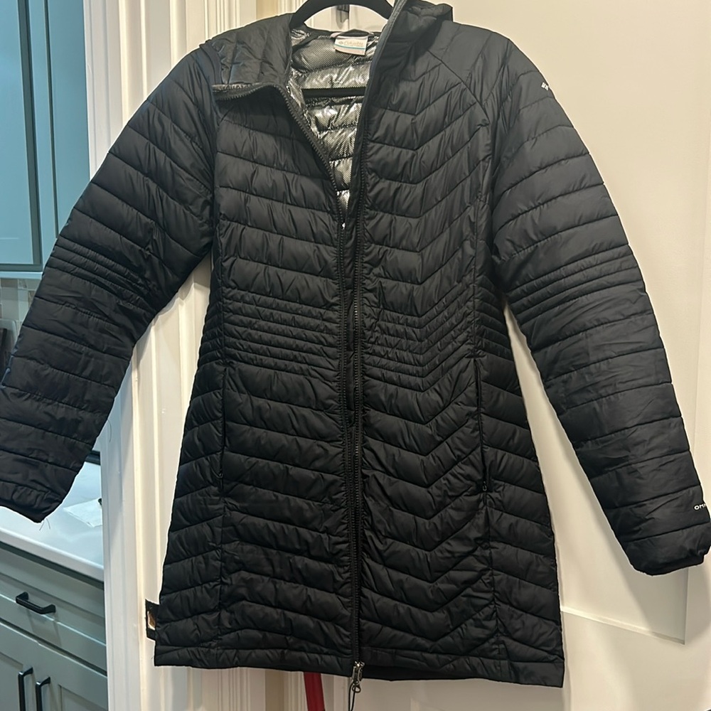 Columbia black womens insulated jacket medium